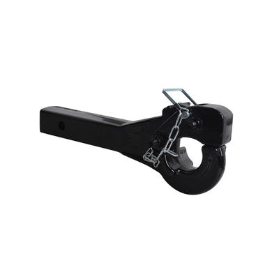 Pintle Hook Mount: 1k LBS, 1.75"/2" Balls, Anti-Theft Chain for Camping/Engineering/Urban Cargo