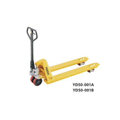 YD50 Series Manual Forklifts: 2500-3000kg, 75-198mm Ht, for Warehouses/Shops/Workshops